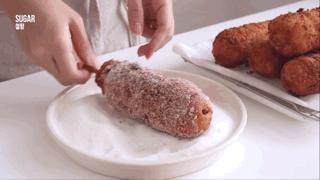 芝士热狗零食,香甜酥脆芝士热狗