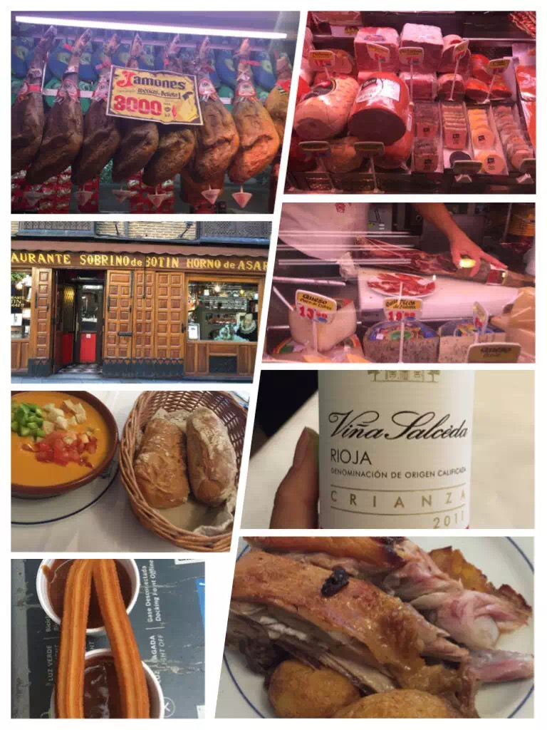 马德里城市美景,马德里有什么美食