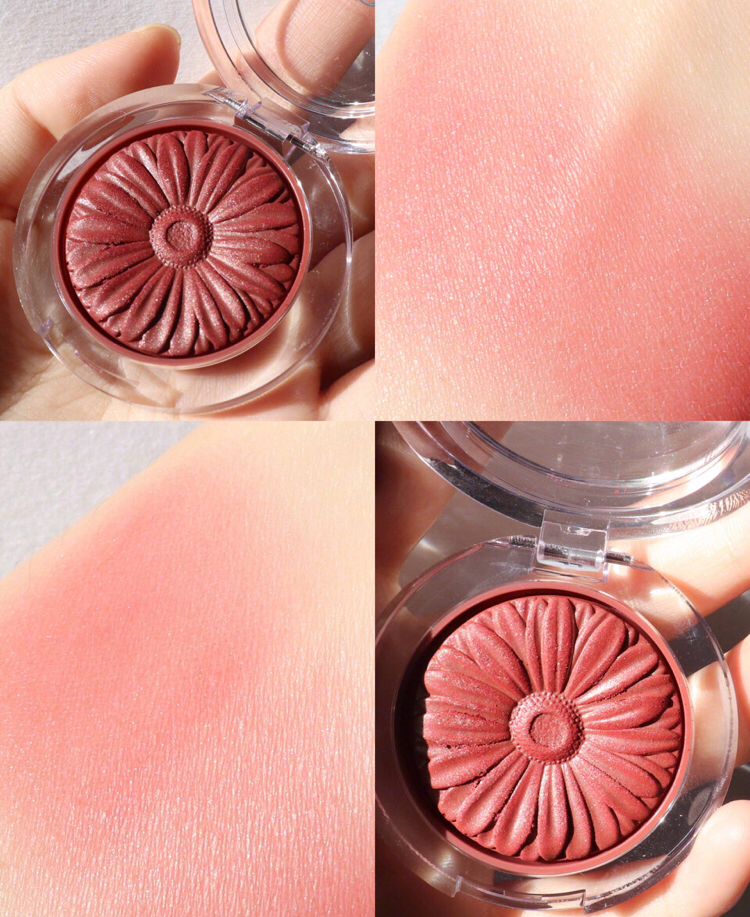 黄皮怎样选腮红颜色显白,买过的腮红