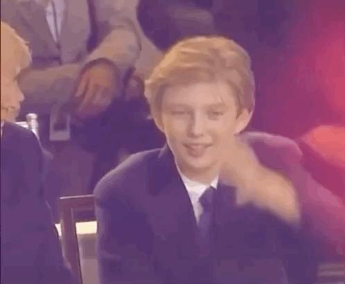 川普的小儿子颜值,川普的小儿子颜值逆天