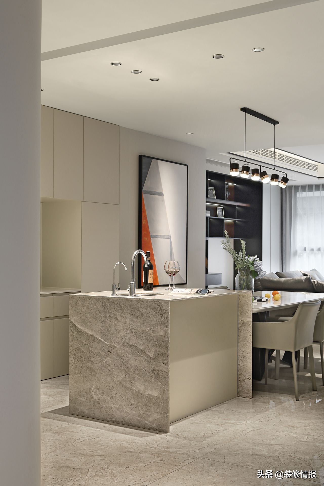 老破小南北通透长条户型改造,小户长条户型改造