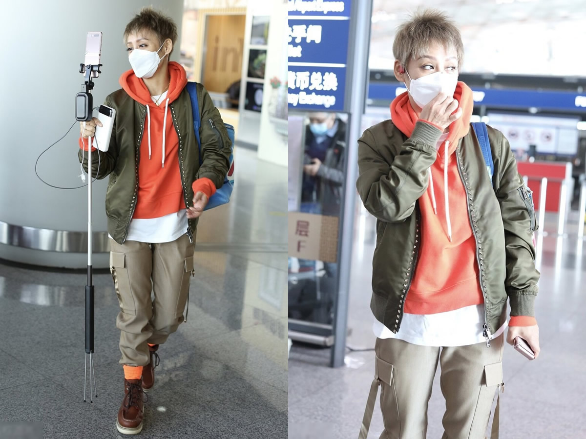 连帽卫衣长了怎么穿好看,卫衣连帽外套太长怎么穿更好看