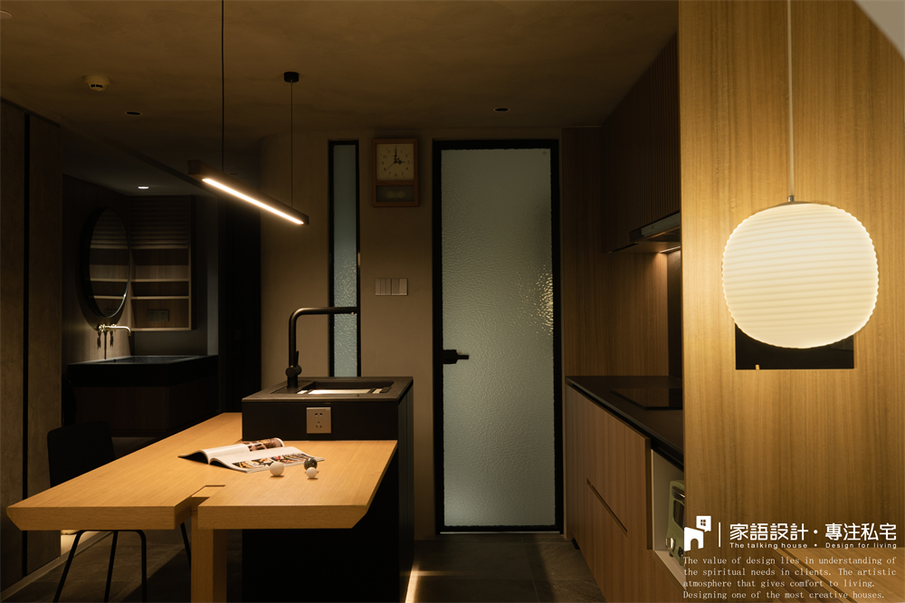 52㎡原木风一人居公寓,看完我对Loft心动了