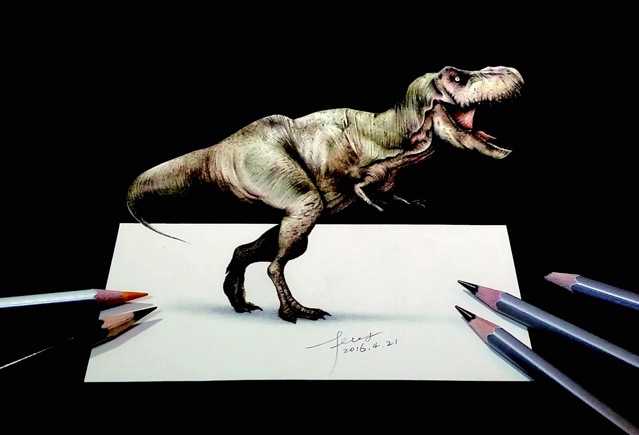 3d错觉画教程,3d错觉画作品