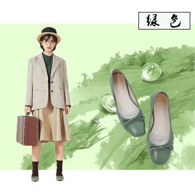 夏天的第一双鞋子,夏天头层皮单鞋