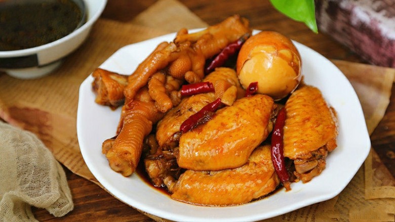 蒜香大虾鸡爪,羊排香辣虾正宗做法