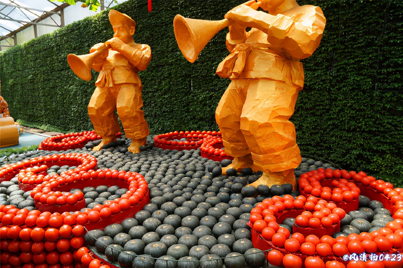 菜博会第一届,2022年菜博会天下情怀景观