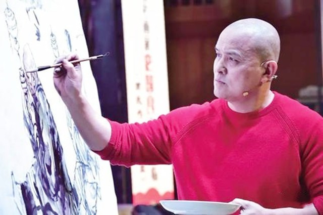 著名画僧史国良,出家的画家史国良