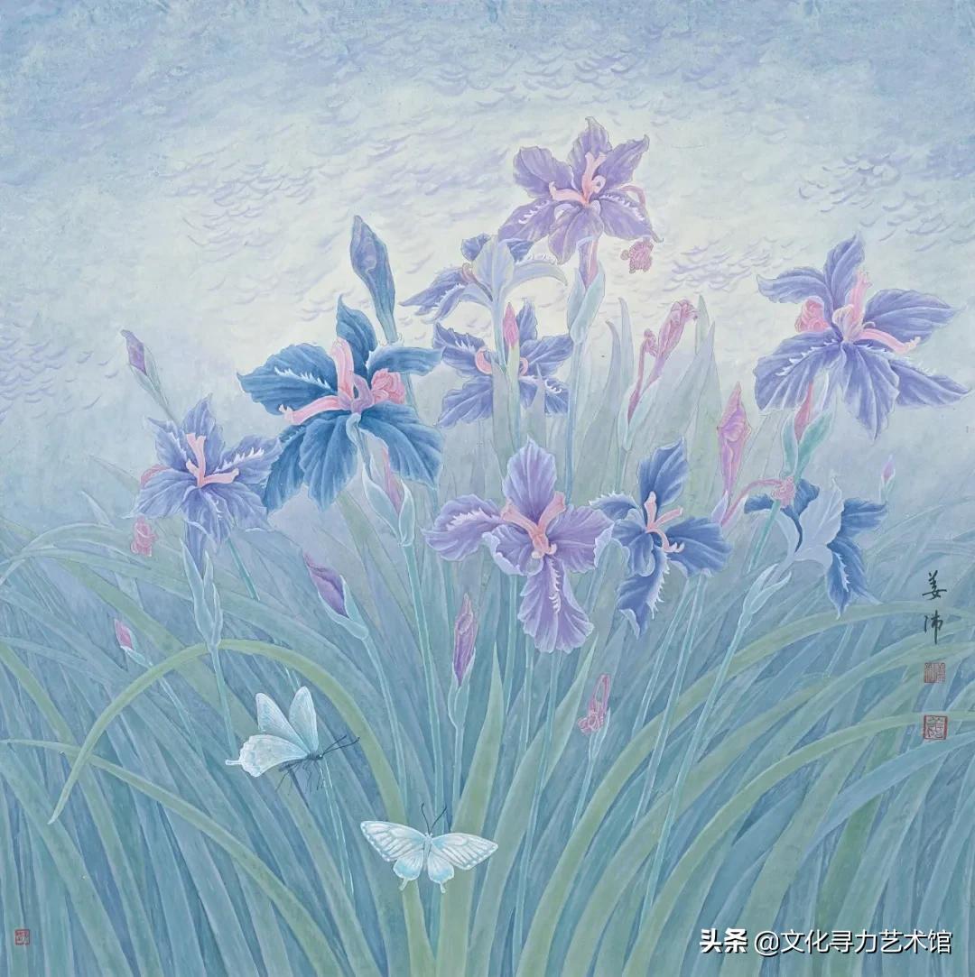 重点讲座当代花鸟画的传承及创作,姜沛画家