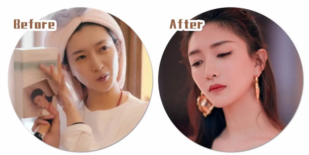 景甜眉毛属于什么眉形,景甜粗眉跟细眉的区别