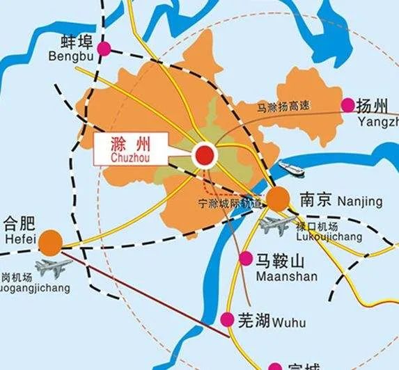 滁州2030城市总体规划,滁州明光为啥被评为几线城市