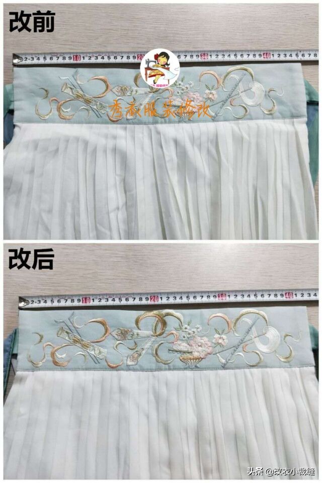 齐胸汉服的正确穿法齐腰襦裙,怎么把汉服襦裙改成日常衣服