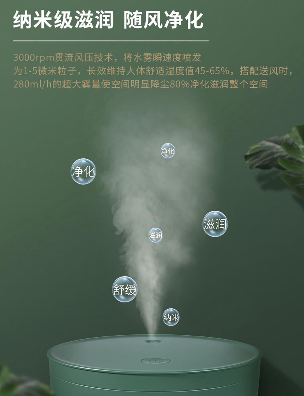 多功能可折叠可伸缩风扇,空气循环加湿落地风扇