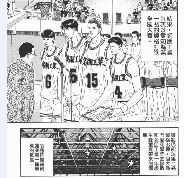 灌篮高手说中国男篮,灌篮高手日本高中联赛