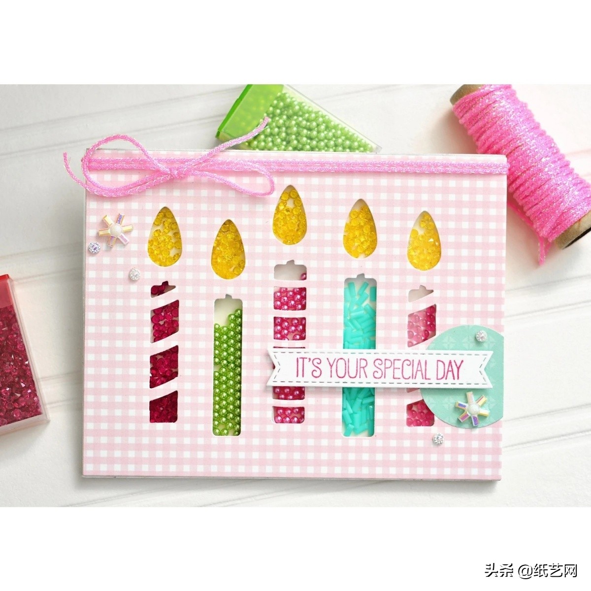 生日贺卡不用粘,生日贺卡不用双面胶特别简单