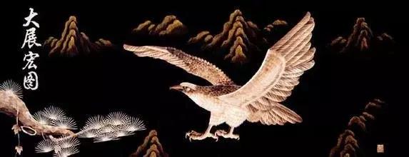 麦秆画芦苇画,最好看的麦秆画