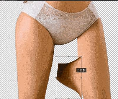 ps小技巧快速液化瘦身,ps不用液化工具怎么把胖人修瘦