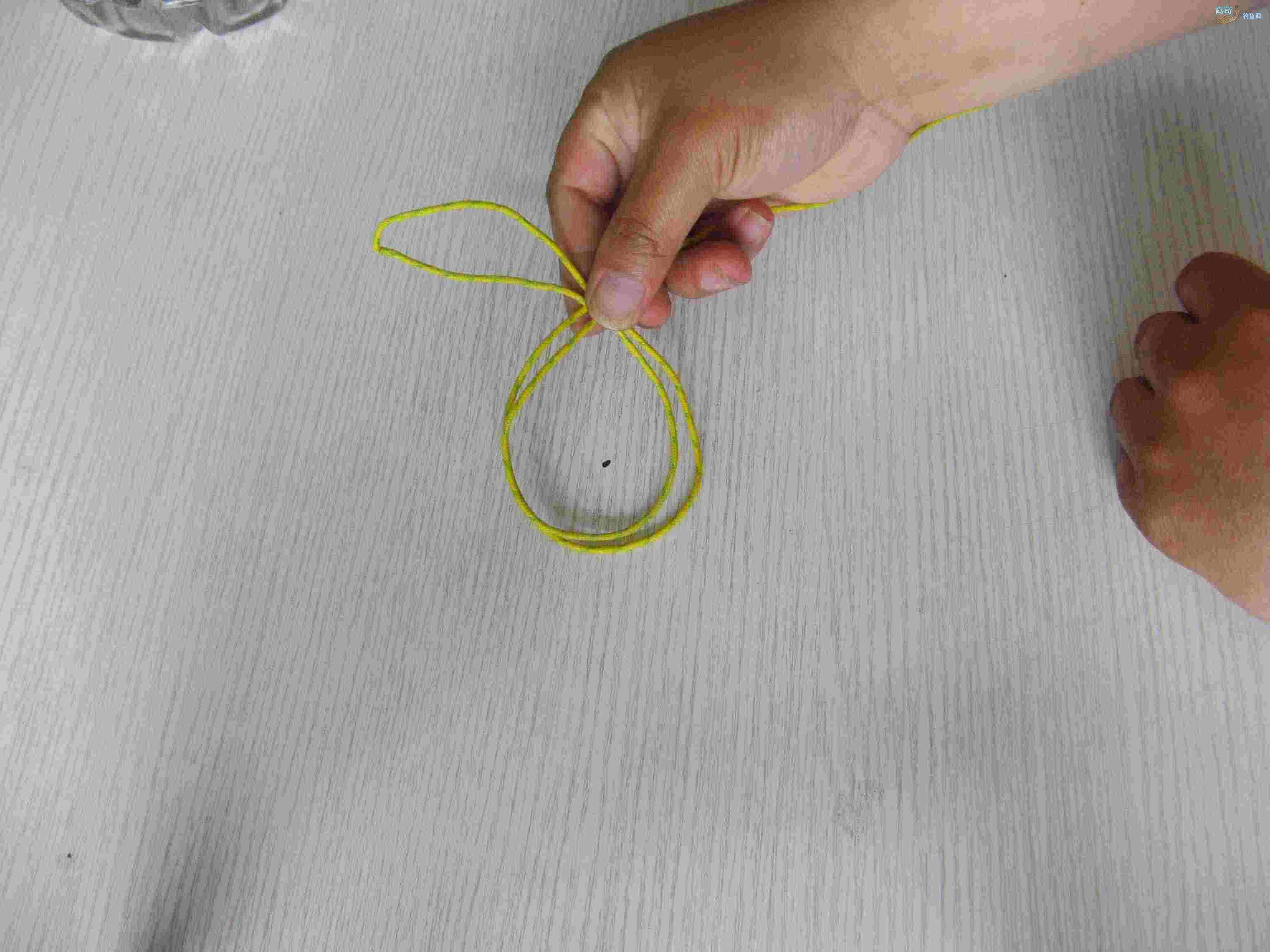 鱼竿马蹄结打结方法,鱼竿马蹄环怎么解