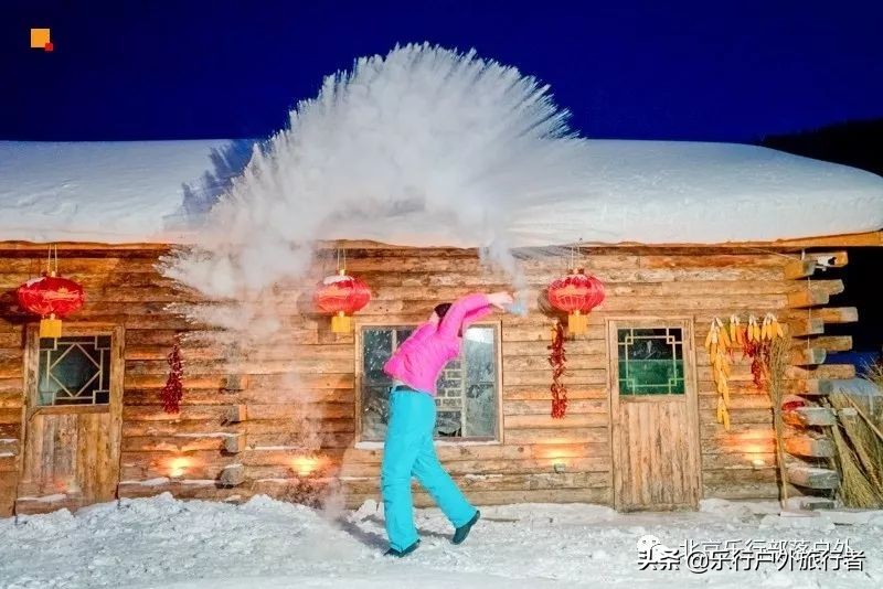 冬天漠河白桦林童话世界完整视频,冰雪大世界长白山雪乡六天五晚