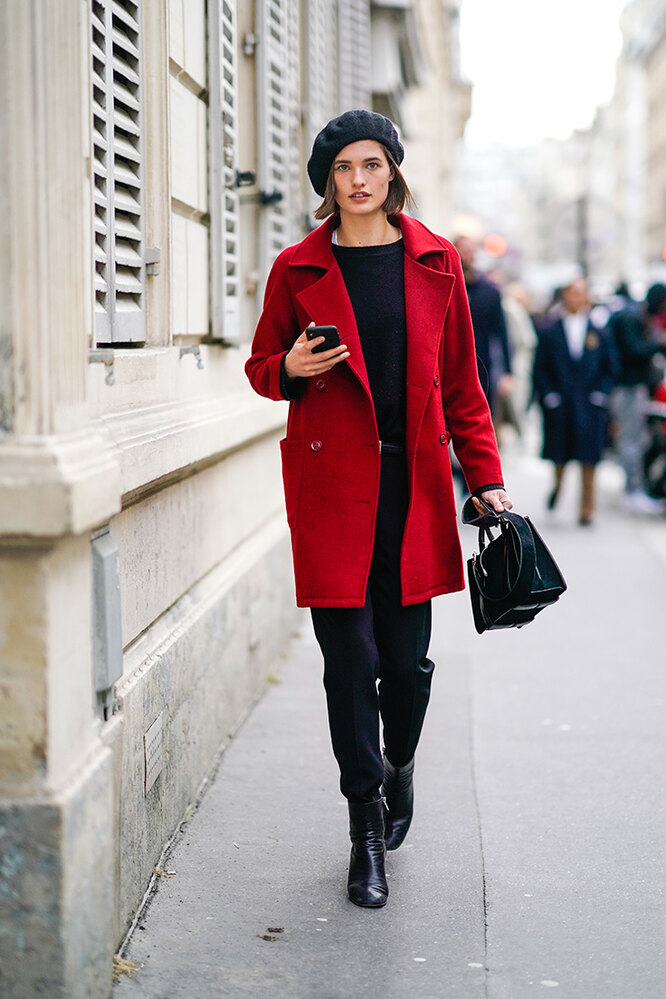 怎样佩戴贝雷帽好看,最纯正的法式配饰贝雷帽