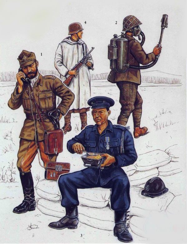 二战德军军服图鉴,二战罗马尼亚步兵师的装备