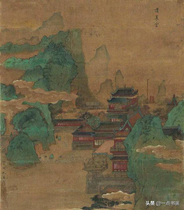 明仇英拍卖60亿的作品,明仇英桃源仙境图临摹