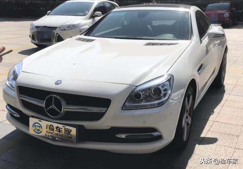 不到10万块钱的奔驰slk,2012年的奔驰slk200值多少钱