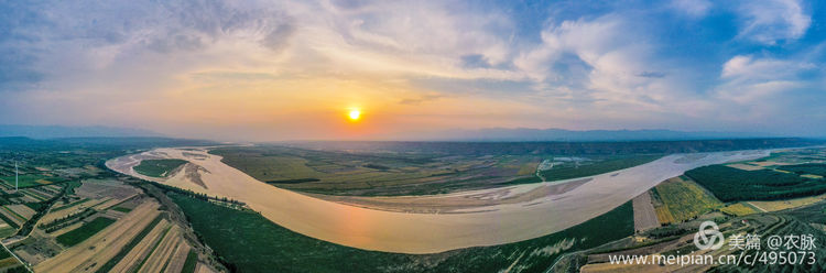 豫西老家放飞机,空中看黄河美景