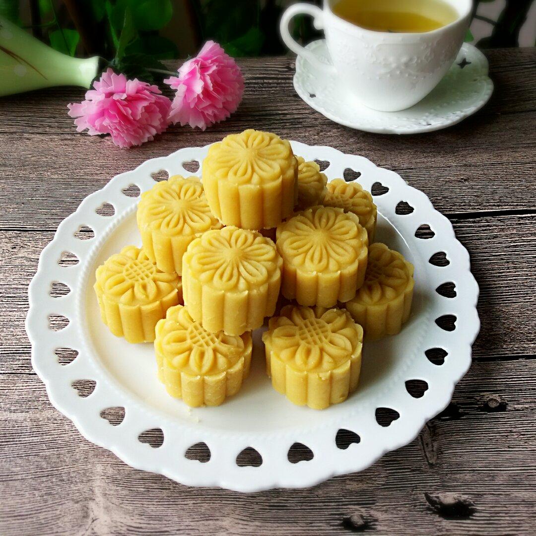 自制清凉下火绿豆糕还可以当点心,如何制作简单的绿豆糕