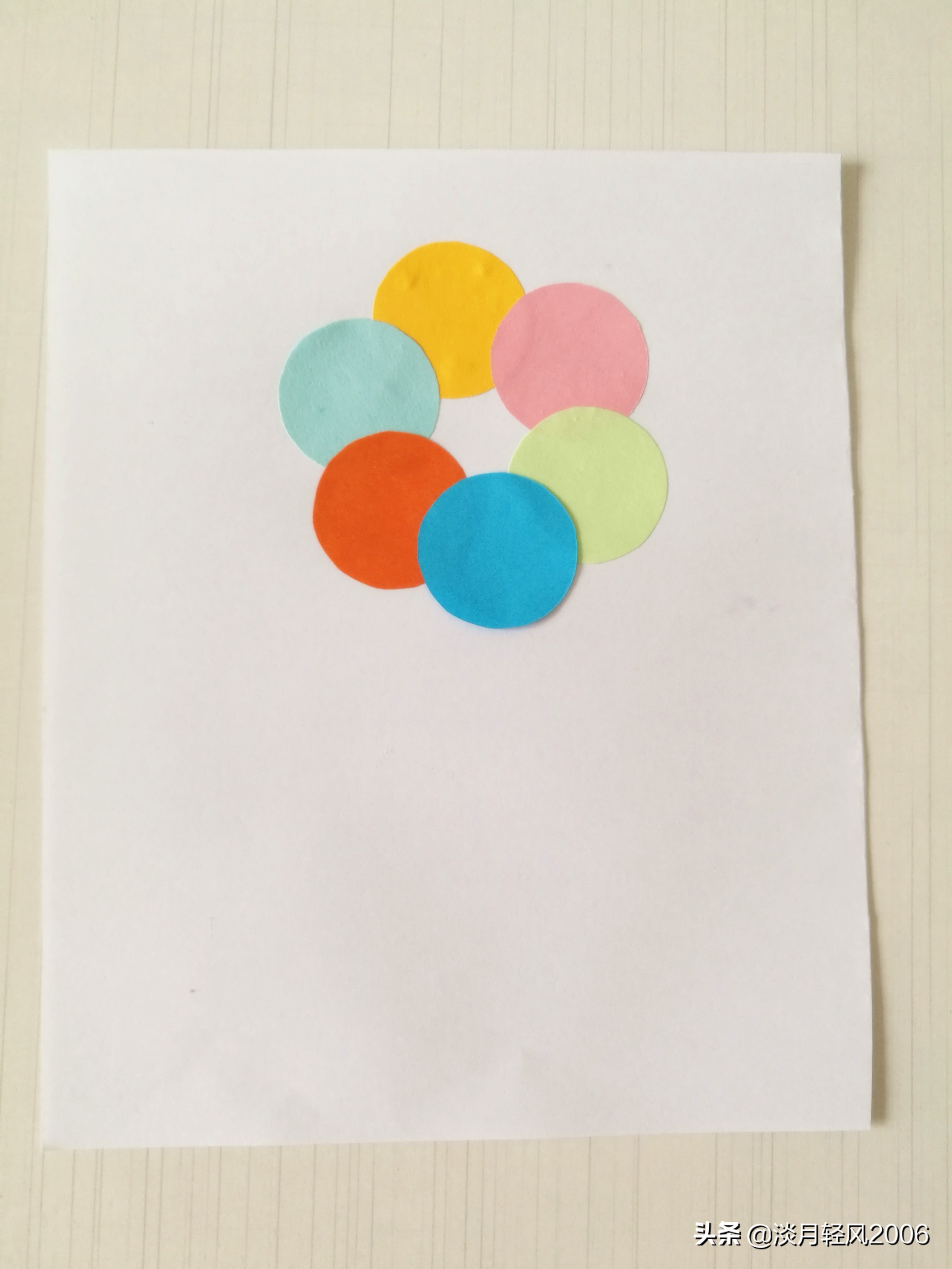 3-6岁幼儿手工简单贺卡小花,母亲节贺卡卡纸立体的简单又漂亮