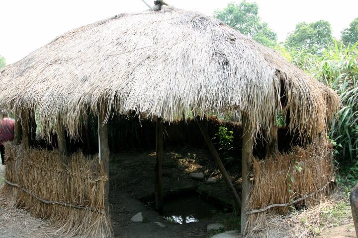 传统的粮食加工方法,原始人劳作方式