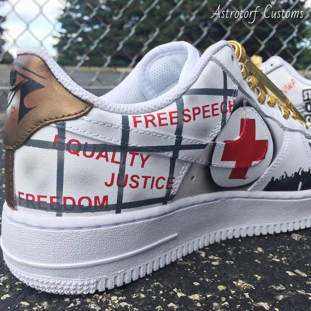 「整鞋外科」有人选择在鞋店“0元购”，有人通过球鞋定制来发声