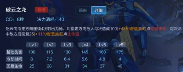 不会玩六块钱的阿云？来看看b战霸道贯穿地板的雷霆赵云-教学吧