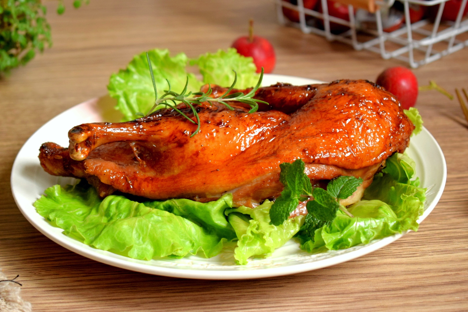 想吃烤鸭一定要这样做,想吃个烤鸭在家怎么烤