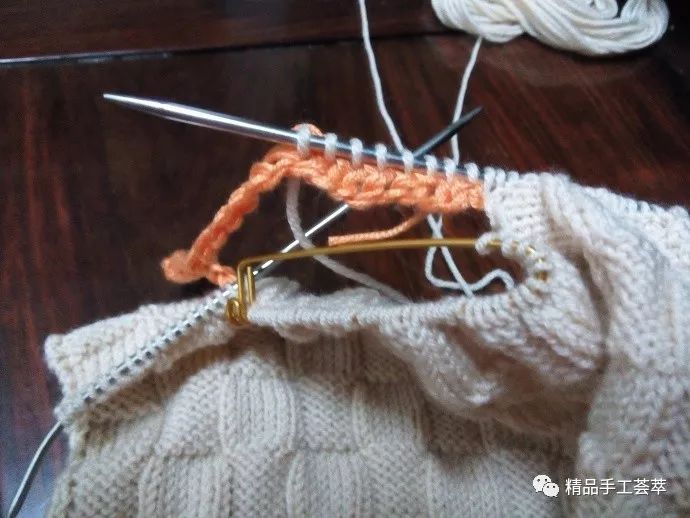 春秋“小香风”时尚开衫外套的织法图解