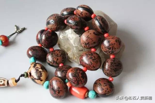 菩提各种盘玩方法,21颗菩提根手串上手效果