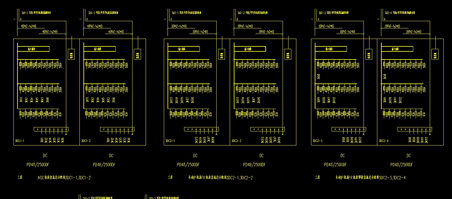 cad弱电机柜图标大全,弱电机柜CAD布置