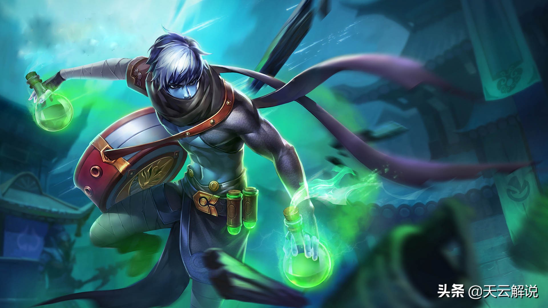 玩扁鹊连招的小技巧，对线普攻时利用一技能，可以取消普攻后摇