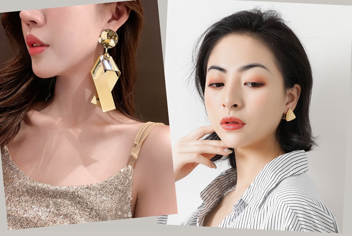 耳环怎么搭好看,耳环怎么搭出高级感