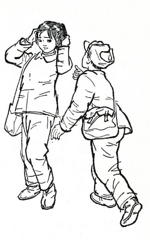 弯弯的小河—乡下男女纯真往事