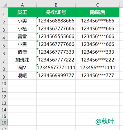 给数字打码，一个函数就够了