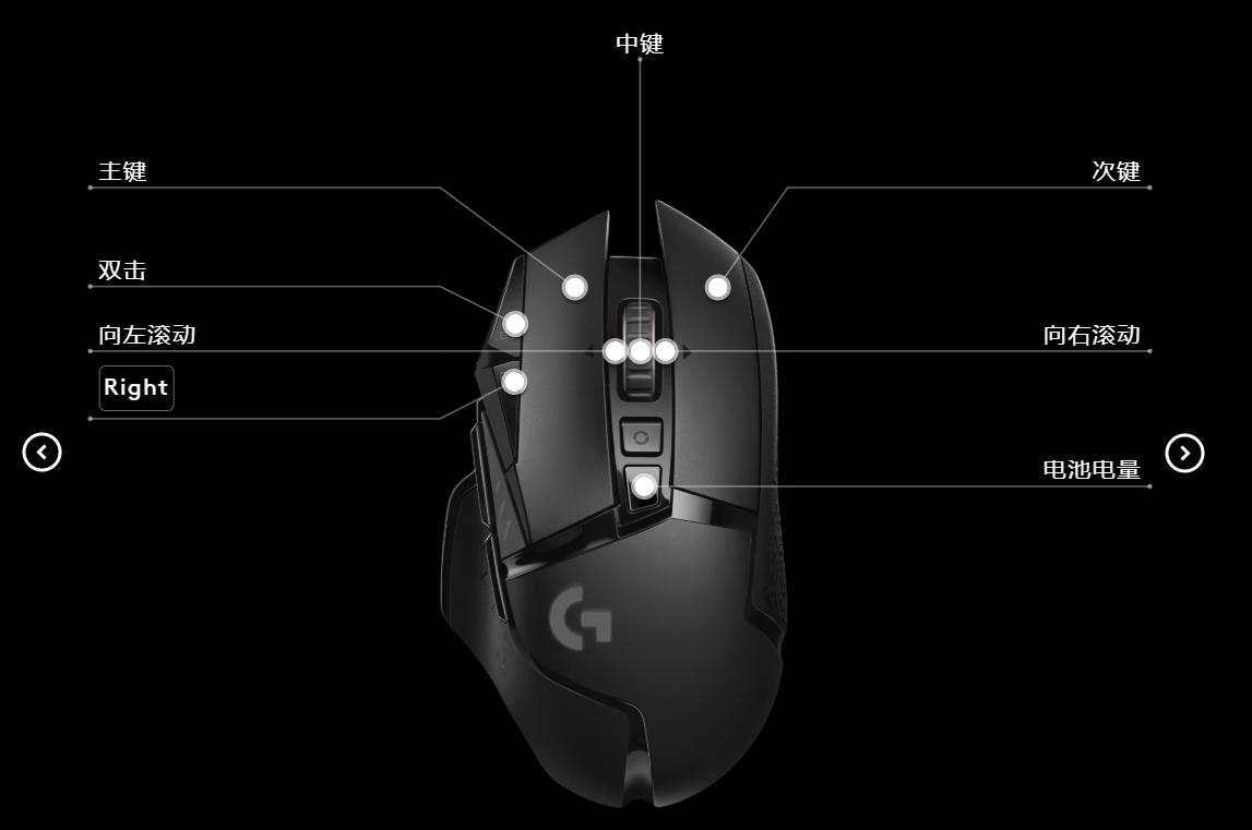 鼠标罗技无线g502测评,罗技g502lightspeed无线鼠标怎么设置