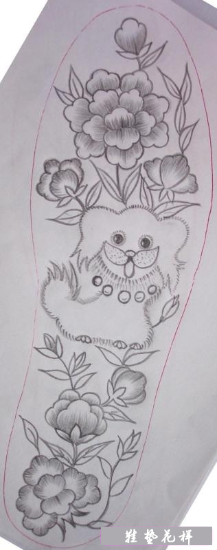 好看刺绣鞋垫花样图案大全,手工刺绣鞋垫花样初学者