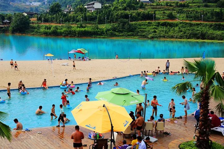 梦幻板辽湖嗨翻夏天,板辽梦幻沙滩