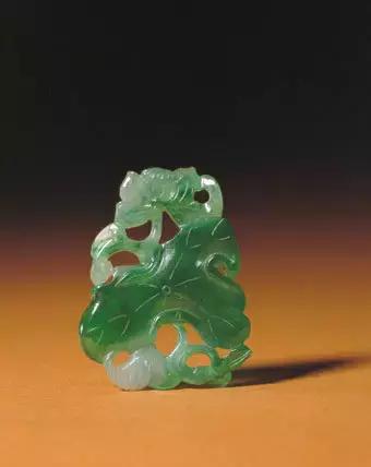 故宫博物院收藏的三彩翡翠,故宫翡翠玉石图片大全欣赏