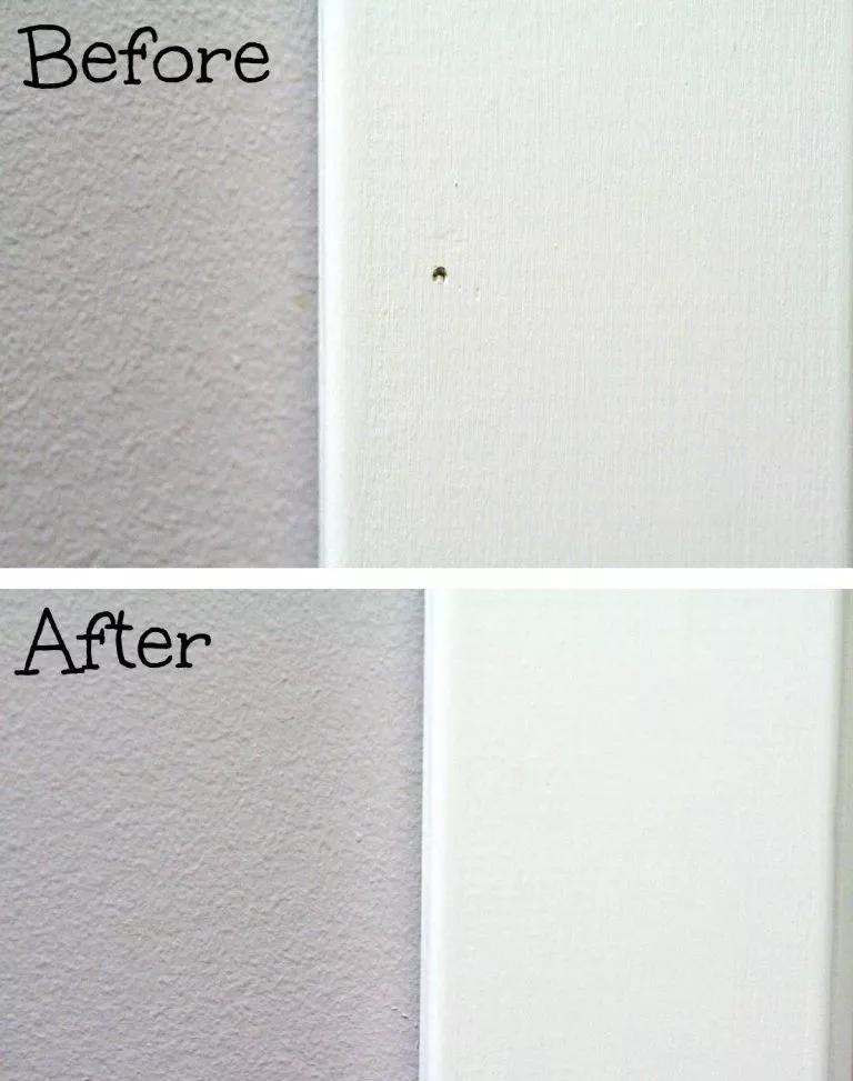 白墙上的污渍修补,白墙有黑印怎么能清除