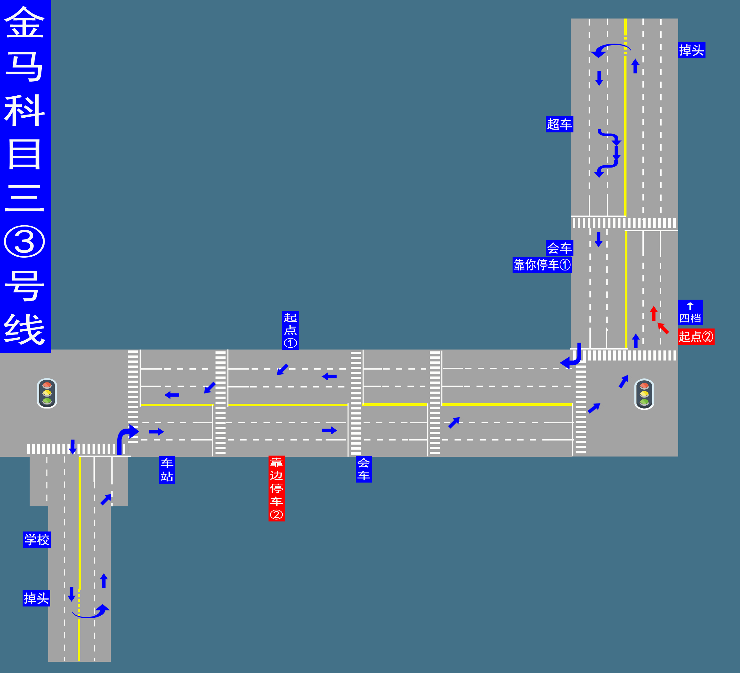 成都温江金马考场科目三模拟灯光,温江金马科目三考场视频