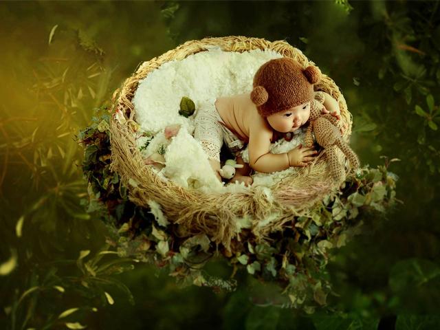 大连哪里可以拍儿童周岁照,大连儿童照