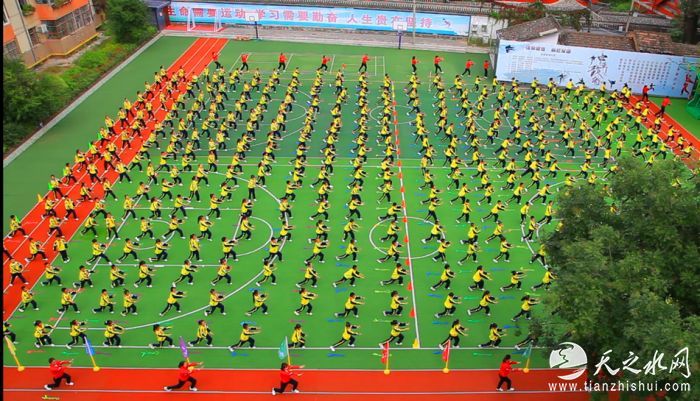 天水市枣园巷小学电视台大课间,天水枣园巷小学成绩