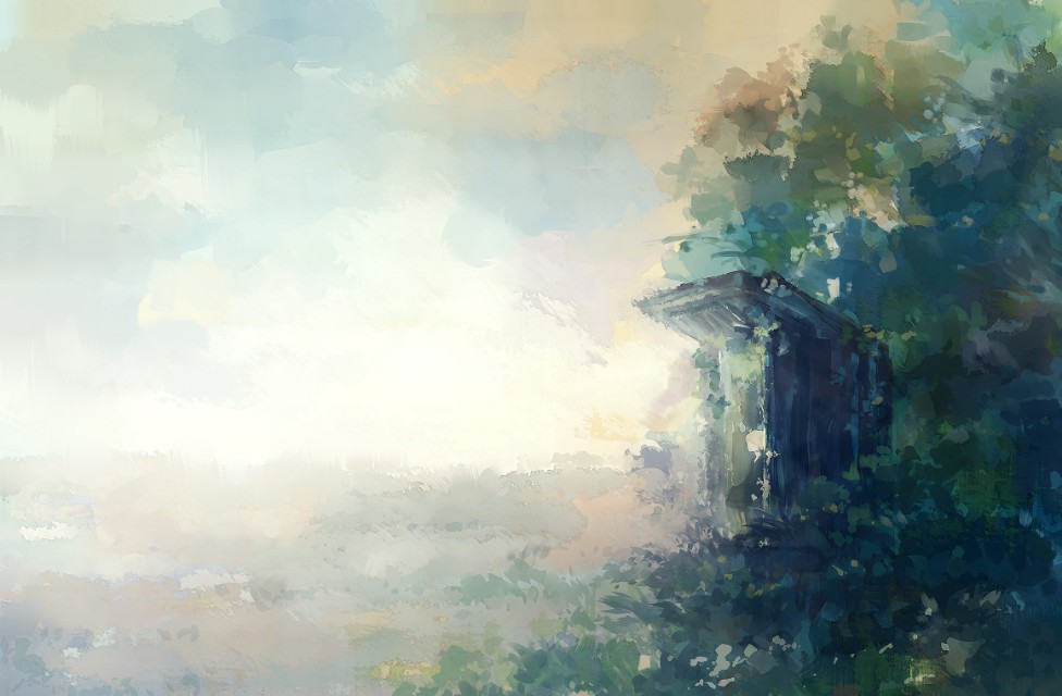 一组光与影哑光效果和火影忍者主题的电脑壁纸